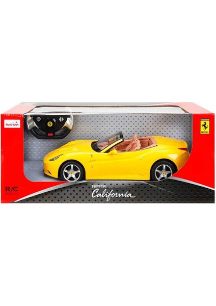 47200 1:12 Ferrari California Uzaktan Kumandalı Işıklı Araba.glpzr