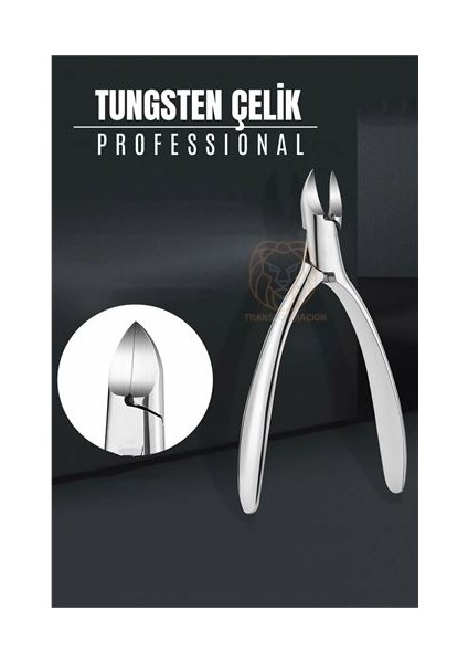Pedikür Makası Tırnak Batık Makası Tungsten Çelik Profesyonel