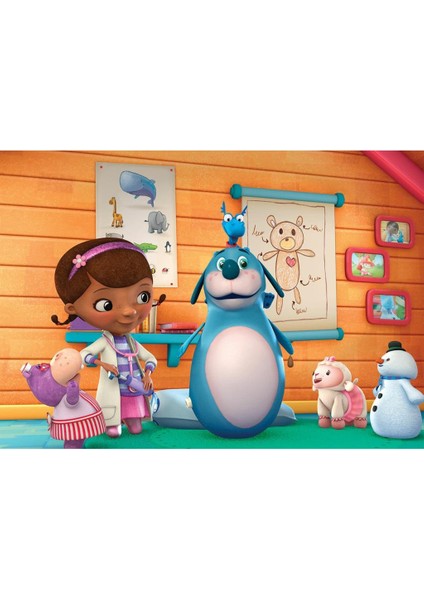 DOC709 Doc Mcstuffins 50 Parça Puzzle -Ks Puzzle.glpzr