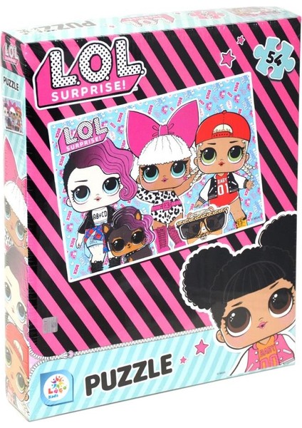 LOL7585 Laço Kids L.o.l. 54 Parça Puzzle.glpzr