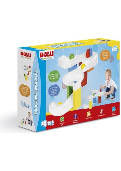 5162 Eğitici Top Yuvarlama Blokları -Dolu Oyuncak.glpzr