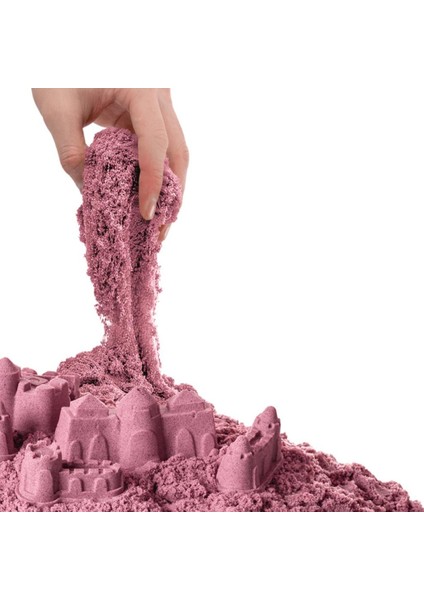 03693 Aksesuarlı Pembe Kinetik Oyun Kumu 1000 Gr.glpzr