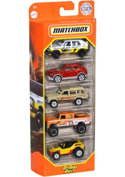 C1817 Matchbox™ 5'li Araba Seti / Asorti Seçilemez. Erkol Özel Kampanya Fiyatı.glpzr