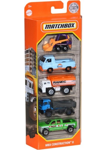 C1817 Matchbox™ 5'li Araba Seti / Asorti Seçilemez. Erkol Özel Kampanya Fiyatı.glpzr
