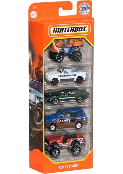 C1817 Matchbox™ 5'li Araba Seti / Asorti Seçilemez. Erkol Özel Kampanya Fiyatı.glpzr