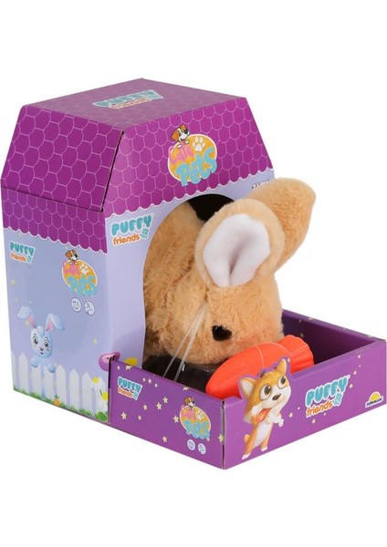 4249 Sesli Hareketli Peluş Tavşan -Sunman.glpzr