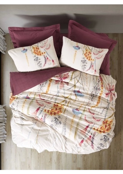 Complete Set Tek Kişilik Flos Bordo
