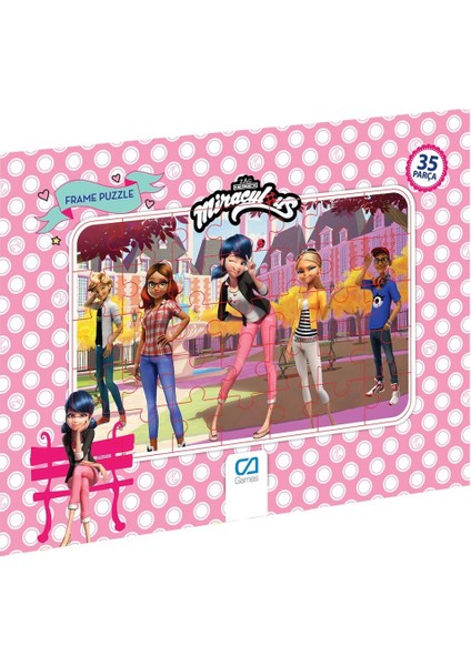 Ca 5020-5022 Miraculous Frame Puzzle 35 Parça-Ca Games.glpzr