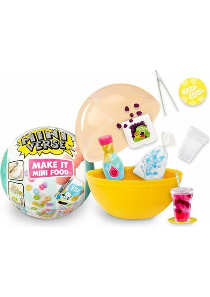 587200 - 591405 Miniverse Cafe Serisi Sürpriz Paket Side Kick - IDS591405.GLPZR