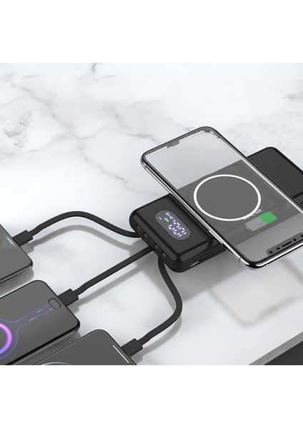 10.000 Mah Taşınabilir Hızlı Şarj Aleti/wireless Powerbank W01.GLPZR