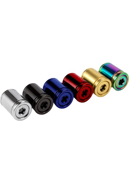 Renkli 4’lü Sibop Kapak Seti – Araba & Motosiklet Uyumlu, Alüminyum, Hava Kaçağını Önler Siyah modelleri