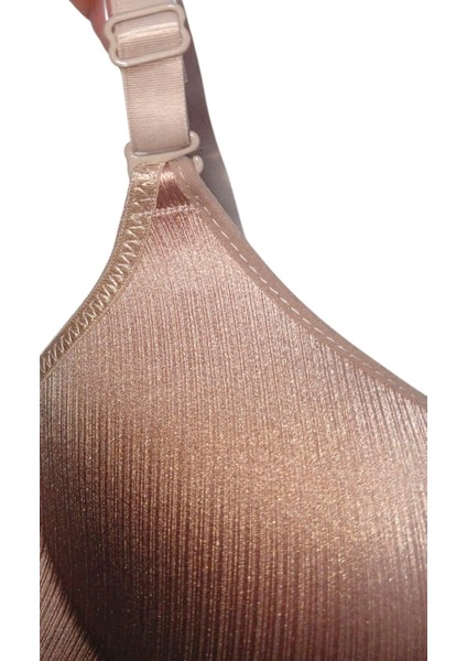 Kahverengi C Cup Telsiz Desteksiz Saten Fitilli Sütyen fiyatları