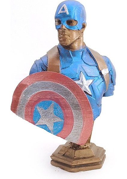 Captain America Büst Küçük Boy