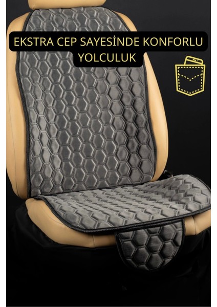 Premium Babyface Kumaş Oto Minder Seti Antrasit( 7 Parça) fırsatları