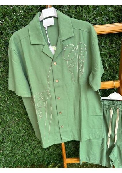 Gömlekli Alt Üst Takım Yeşil fiyatları