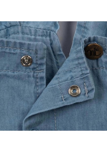 Şapkalı Çiçekli Jean Tulum & Salopet fırsatları