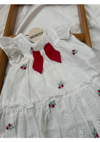 Fisto Kırmızı Kurdeleli Elbise modelleri