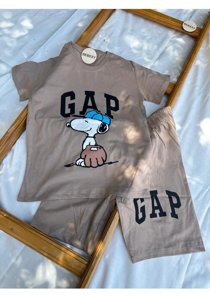 Snopy Baskılı Alt Üst Takım