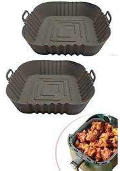 Airfryer Pişirme Matı Kare - SL- 3251