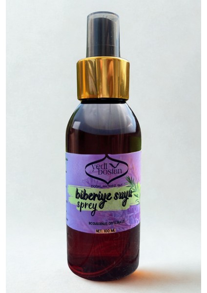 Yedibostan Biberiye Suyu Sprey 100 ml