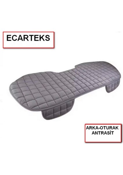 Audi A3 Soft Ortopedik Cepli Oto Kılıf- Minder Seti (3 Parça) Antrasit fiyatları