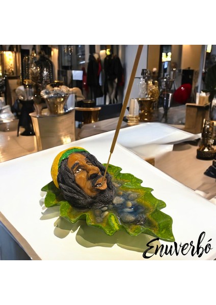 Polyester Bob Marley Tütsülük Obje Biblo 17CM fiyatları