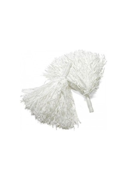 Beyaz Renk Gösteri Ponponu Çift fiyatları