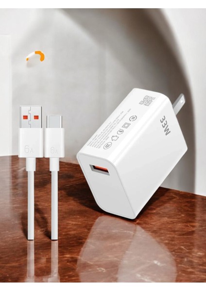 Kaliteli Redmi Note 12 5g Uyumlu Kutu Çıkması 33W Typc-E Şarj Cihazı