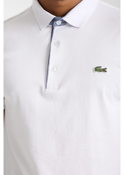 Polo Beyaz Çizgili Regular Fit
