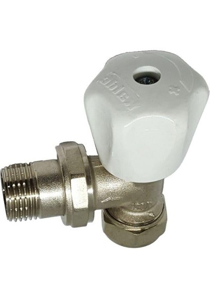 Pex Köşe Radyatör Vanası 1/2 Hafif Tip