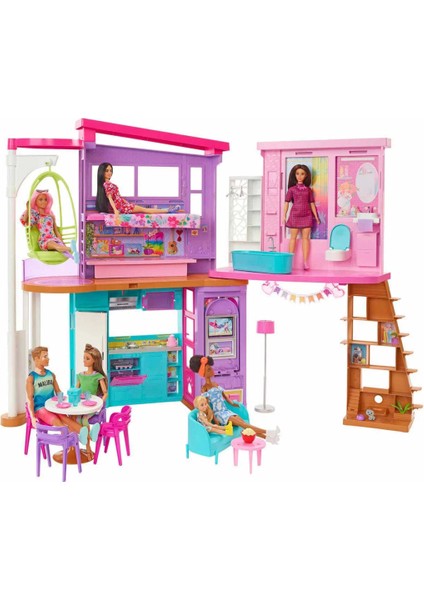 Barbie Tatil Evi Oyun Seti HCD50.GLPZR