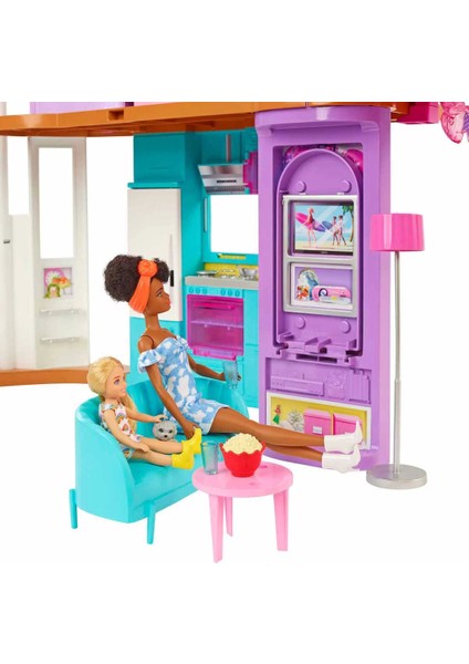 Barbie Tatil Evi Oyun Seti HCD50.GLPZR