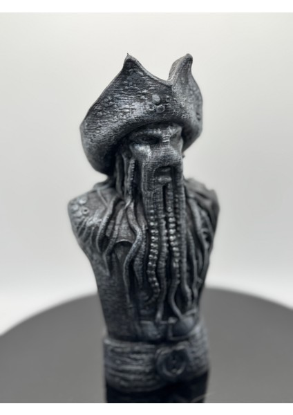 Karayip Korsanları-Davy Jones Büst Figür 18 cm