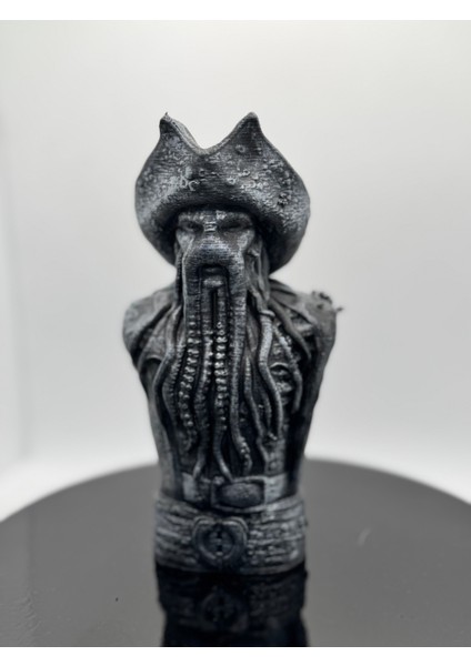 Karayip Korsanları-Davy Jones Büst Figür 18 cm