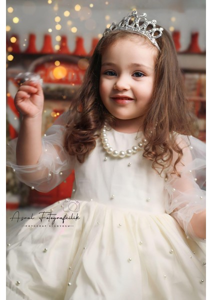 Inci Lady Vintage Kız Bebek Elbisesi,doğum Günü,fotoğraf Çekim Elbise,0-10 Yaş Uygun modelleri
