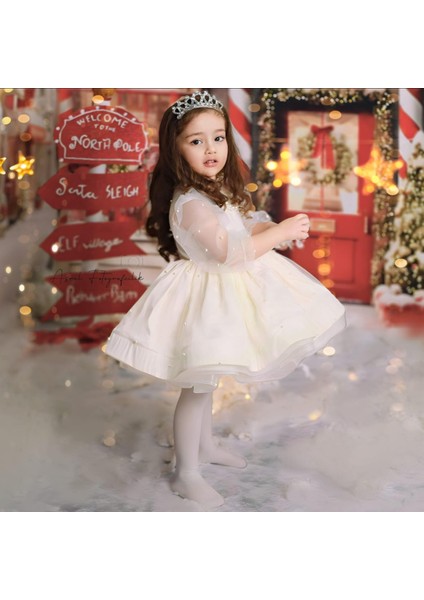 Inci Lady Vintage Kız Bebek Elbisesi,doğum Günü,fotoğraf Çekim Elbise,0-10 Yaş Uygun fırsatları