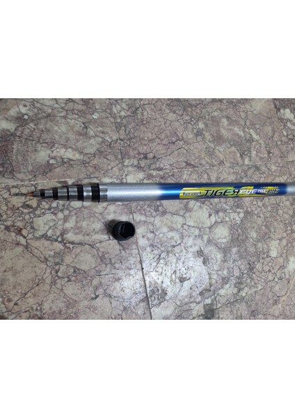 Tiger Eye Pole Yüzüklü Göl Kamışı - 8mt - Mavi