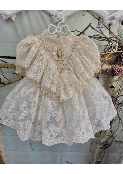 Prenses Kız Bebek Elbisesi, Özel Dikim Kız Çocuk Elbisesi, Doğum Günü Elbisesi, Fotoğraf Çekim Elbisesi, Kız Bebek Hediyesi, 0-10 Yaşa Uygun