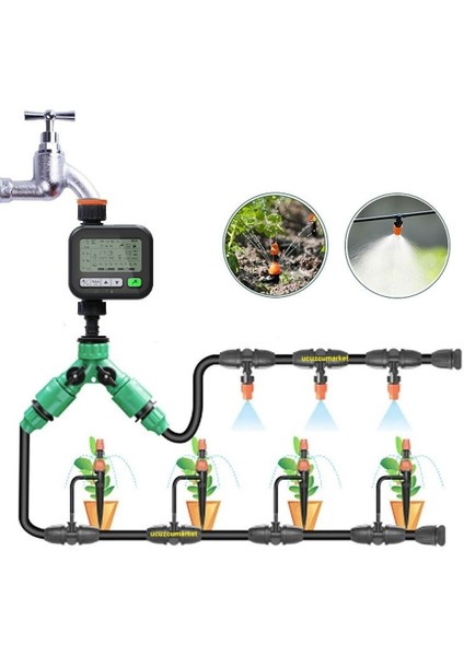 Otomatik Bahçe Sulama Zaman Saati (Lcd Ekran-Digital Progranabilir) modelleri