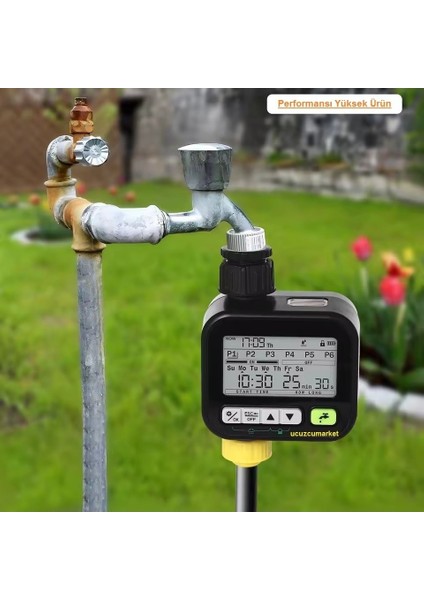 Otomatik Bahçe Sulama Zaman Saati (Lcd Ekran-Digital Progranabilir) fırsatları