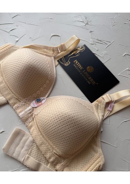 Maria Balensiz Delikli Nefes Alan Aksesuarlı Yandan Destekli Kalın Askılı C Cup Toparlayıcı Sütyen fiyatları