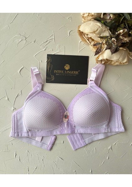 Maria Balensiz Delikli Nefes Alan Aksesuarlı Yandan Destekli Kalın Askılı C Cup Toparlayıcı Sütyen