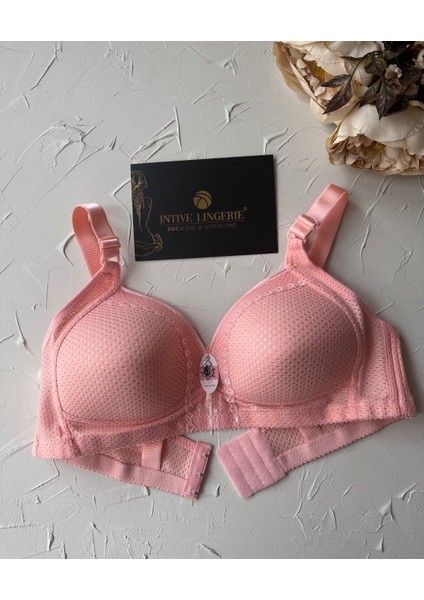 Maria Balensiz Delikli Nefes Alan Aksesuarlı Yandan Destekli Kalın Askılı C Cup Toparlayıcı Sütyen