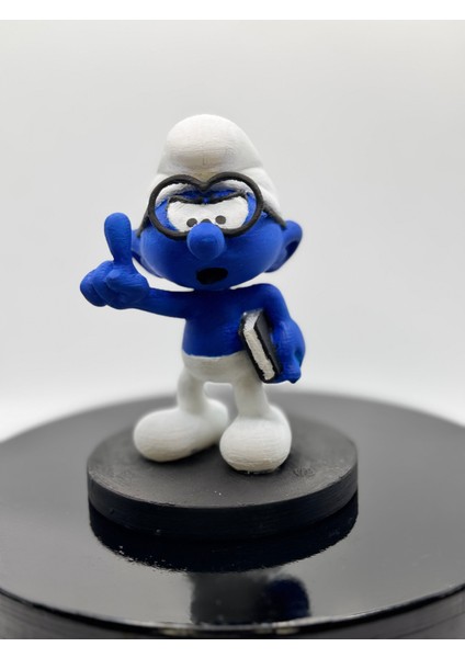 Smurfs Şirinler - Gözlüklü Şirin Figür 15 cm