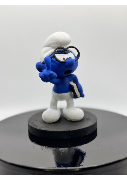 Smurfs Şirinler - Gözlüklü Şirin Figür 15 cm