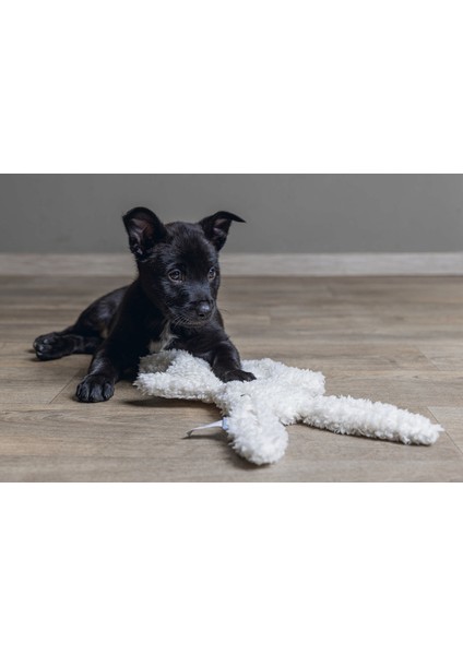 Yavru Köpek Oyuncağı, Peluş, Beyaz, 40X22X5CM Dpmah indirimleri