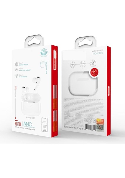 Kablosuz Gerçek Kulaklık Wireless Anc Gürültü Önleyici Beyaz Stereo Ios Android Uyumlu Bt V5.1 fiyatları