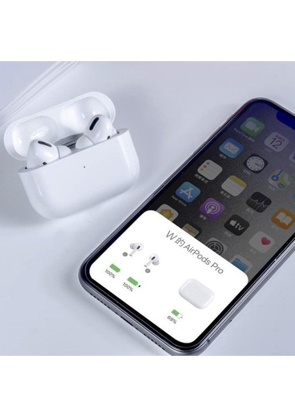 Kablosuz Gerçek Kulaklık Wireless Anc Gürültü Önleyici Beyaz Stereo Ios Android Uyumlu Bt V5.1 modelleri