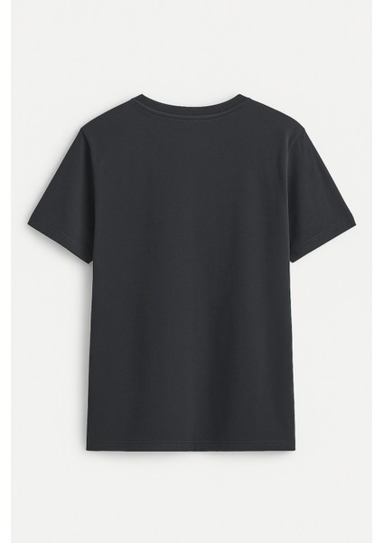 Erkek Rahat Kesim Bisiklet Yaka Baskılı Beyaz T-Shirt fiyatları