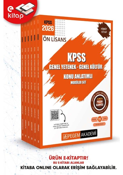 2026 Kpss Ön Lisans Genel Yetenek Genel Kültür Konu Anlatımlı Mod